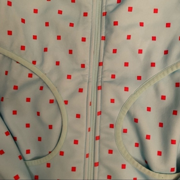 Burton North Star Fleece Jacket Blue Red Square Size XS - Picture 3 of 5